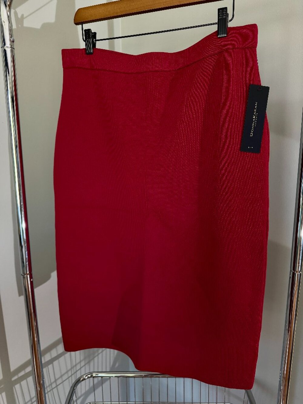 Donna Karen Stretch Knit Pencil Skirt
